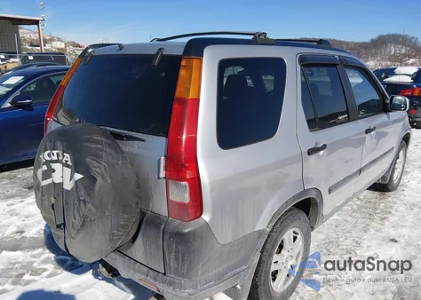 2004 Honda Cr-V Ex из США, поврежденный, VIN SHSRD78824U258826